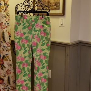 Lilly Pulitzer Printed Colored Jeans